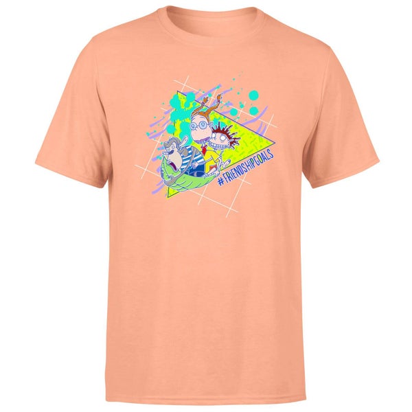 T-shirt La Famille Delajungle Friendship Goals - Coral - Unisexe