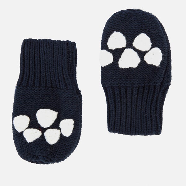 Joules Babies' Paws Mittens - French Navy