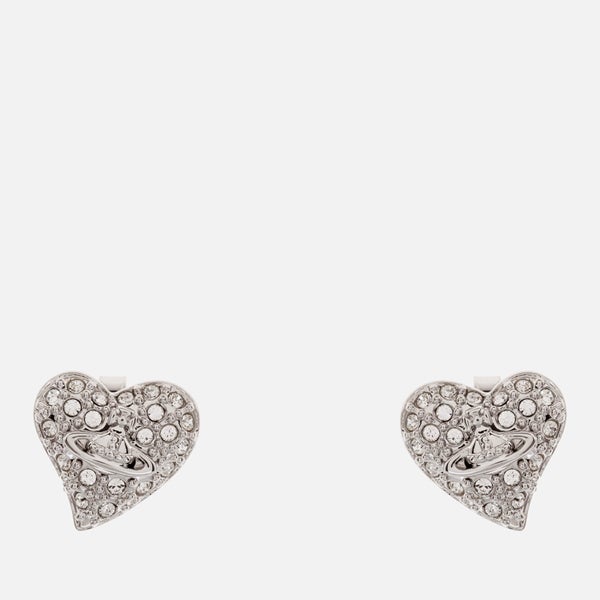 Vivienne Westwood Women's Tiny Diamante Earrings - Rhodium Crystal