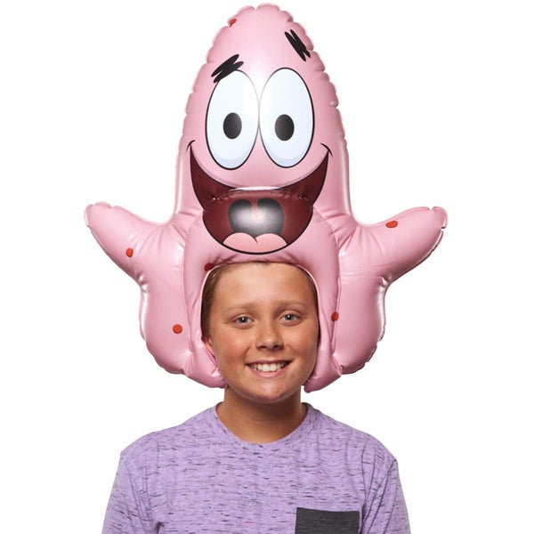 SpongeBob SpongeHeads - Aufblasbarer Patrick-Kopf zum Ausetzen