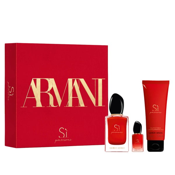 Armani Si New Passione 50ml Christmas Gift Set (Worth £90.00)