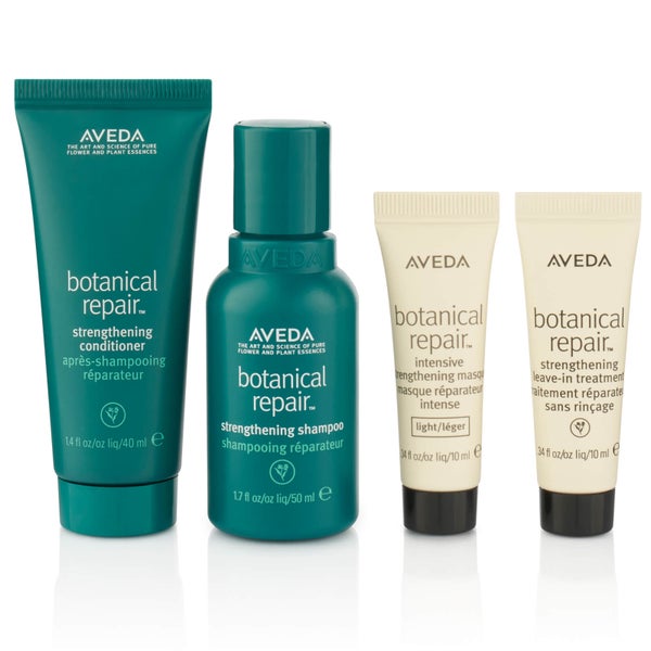 Aveda Strengthen Hair and Help Repair Damage Botanical Repair Vegan Hair Care Set (Worth £46.00)