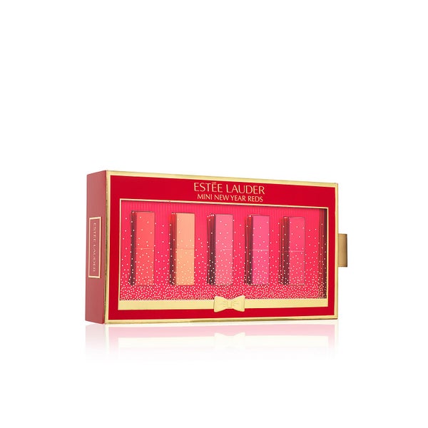 Estée Lauder 5 Pure Colour Mini Envy Lipstick - Reds (Worth £47.00)