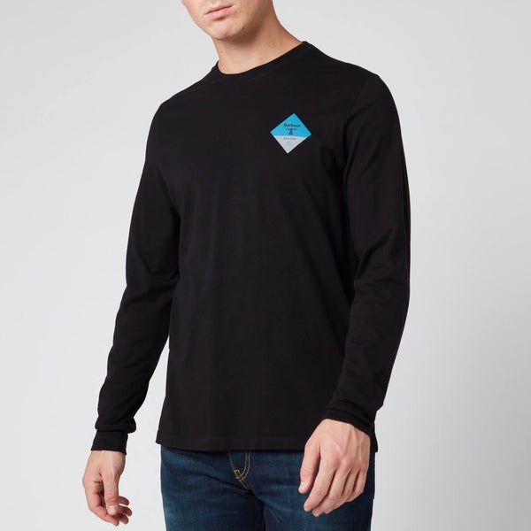 Barbour Beacon Men's Switch Long Sleeve T-Shirt - Black
