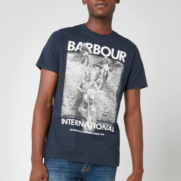 Barbour International Men's Archieve Comp T-Shirt - Navy