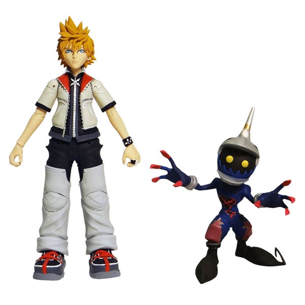 Diamond Select Kingdom Hearts, Figurine articulée Roxas et le Soldat 15 cm