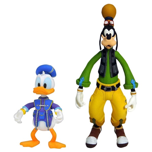 Diamond Select Kingdom Hearts - Donald & Goofy 15 cm Actiefiguur