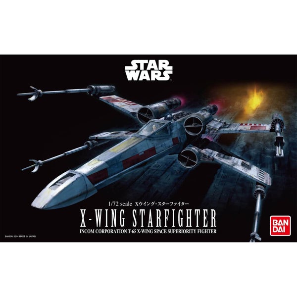 Revell Star Wars X-Wing Starfighter Plastic Buildable Model 1:72 Scale