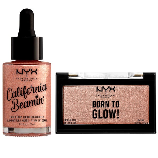 NYX Professional Makeup Blinding Glow Set - Rose Gold