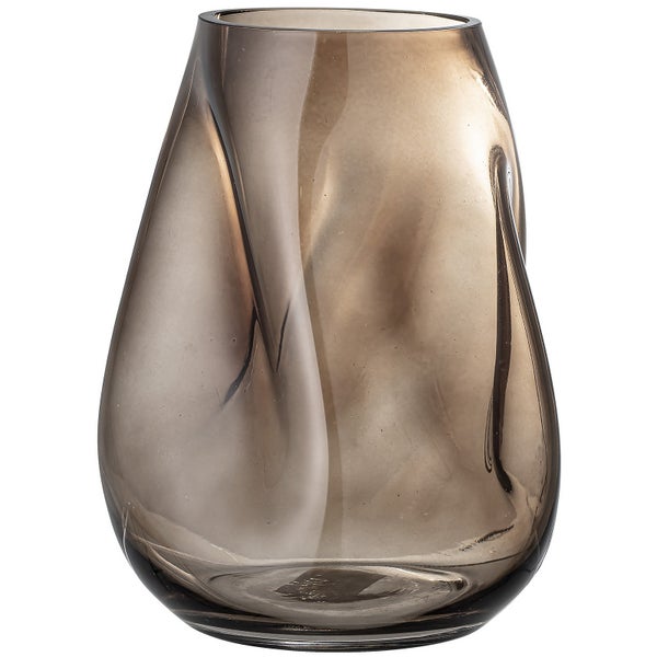 Bloomingville Glass Vase - Brown