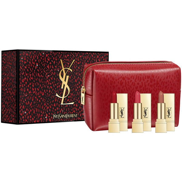 Yves Saint Laurent Rouge Pur Couture Trio Makeup Gift Set (Worth £47.00)