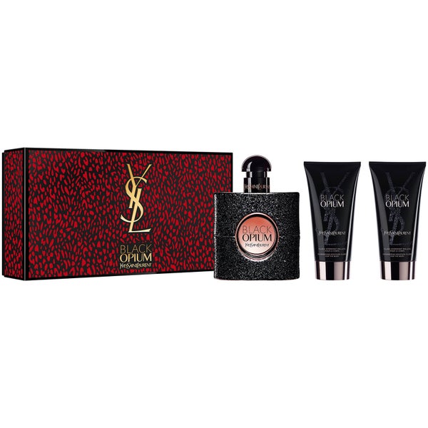 Yves Saint Laurent Black Opium Eau de Parfum 50ml Body Gift Set (Worth £99.00)