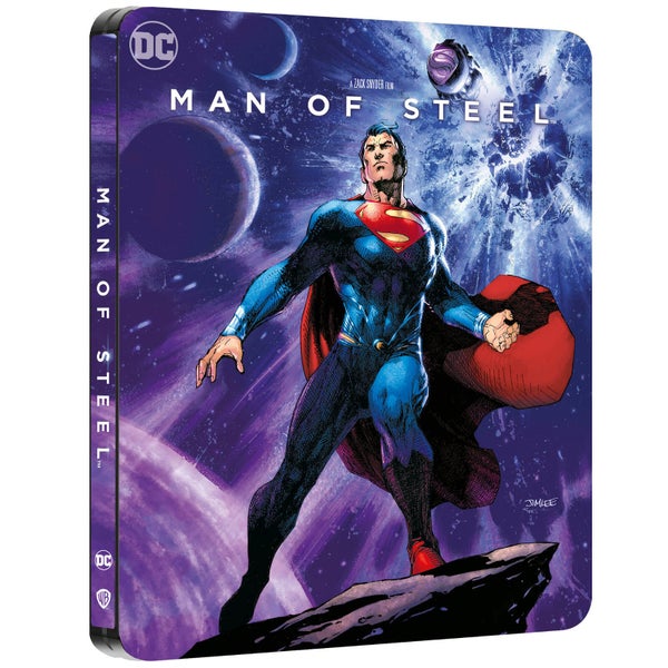 Man of Steel - Zavvi Exclusive 4K Ultra HD Steelbook (Includes 2D Blu-ray)