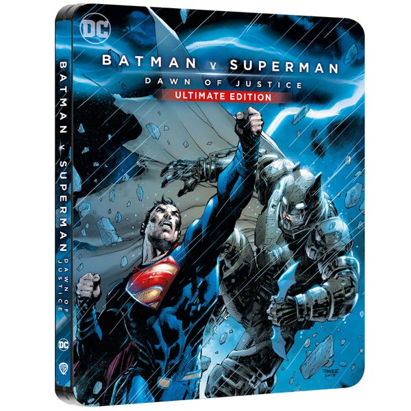 Exclusivité Zavvi : Steelbook Batman v Superman : L’Aube de la justice 4K Ultra HD (Blu-ray 2D Inclus)