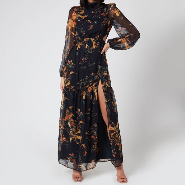 Hope & Ivy Women's The Ephie Maxi Dress - Multi