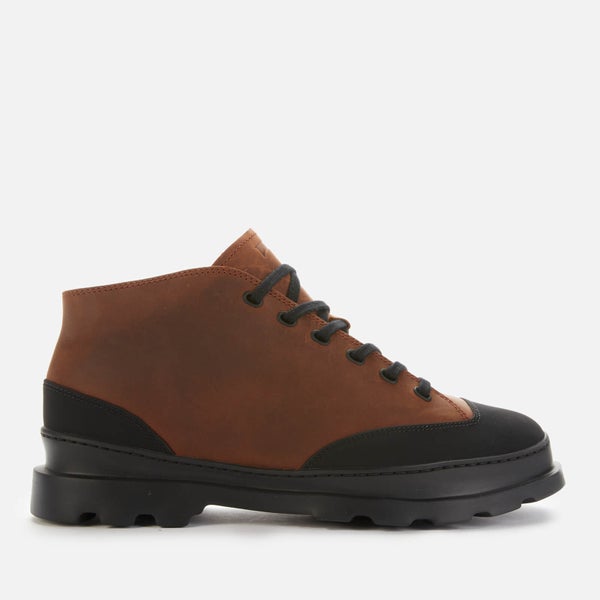 Camper Men's Brutus Ankle Boots - Medium Brown
