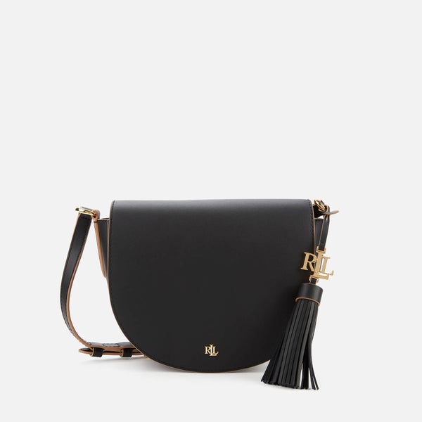 Lauren Ralph Lauren Women's Witley 20 Medium Cross Body Bag - Black/Nude