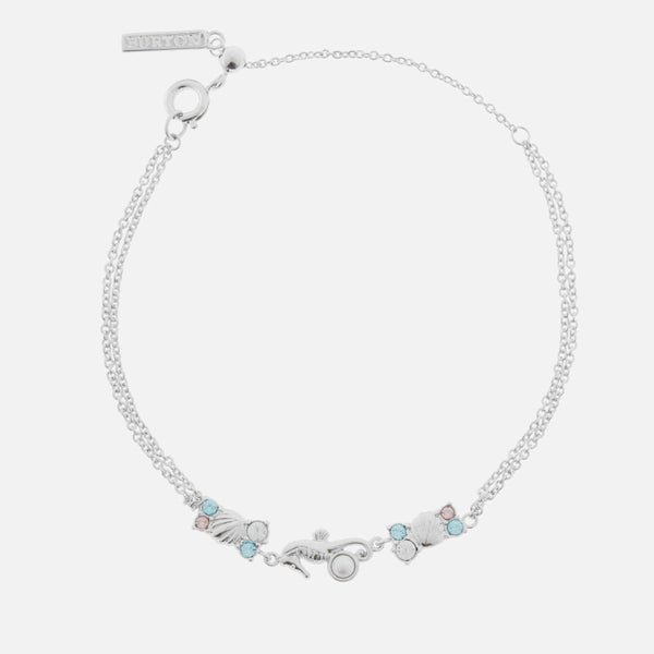 Olivia Burton Women's Under the Sea Seahorse Sparkle Chain Bracelet - Silver