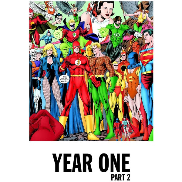 ZW-DC-Book JLA Year One Part 2 Buch