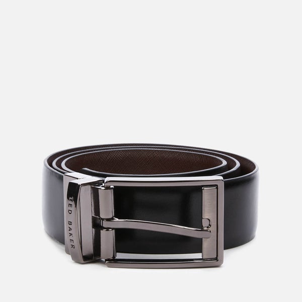 Ted Baker Men's Brentt Reversible Leather Belt - Black