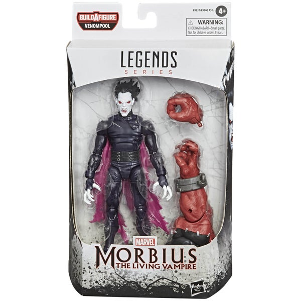 Figurine de Collection Hasbro Marvel Legends Venom Morbius 6 pouces