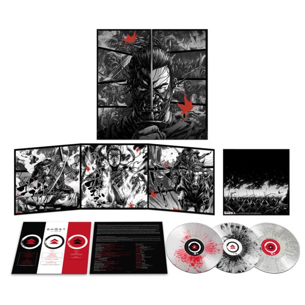 Ghost of Tsushima (Music From The Video Game) Vinyl 3LP (Splattered)