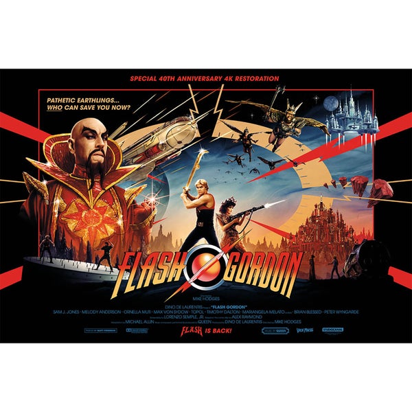 Flash Gordon Limited Edition Lithograph by Matt Ferguson
