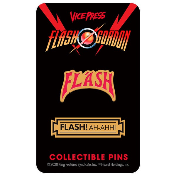 Flash Gordon Limited Edition Hard Enamel Pin Set 1 by Florey
