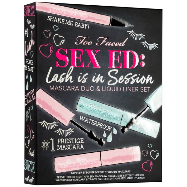 Too Faced Exclusive Sex Ed: Lash is in Session