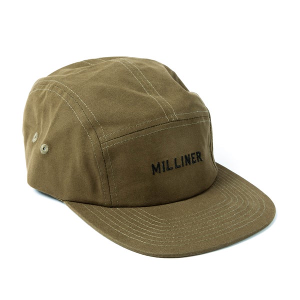Milliner 5 Panel Cotton Military Olive with Milliner Embroidered