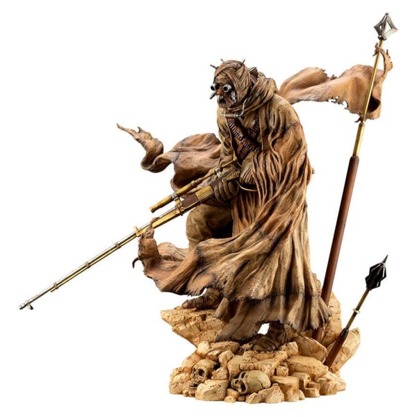 Statuette Kotobukiya Star Wars ARTFX PVC échelle 1/7 Tusken Raider Barbaric Desert Tribe 33 cm