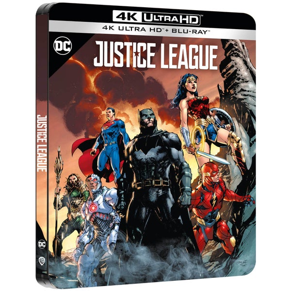 Justice League - Zavvi Exclusive 4K Ultra HD Steelbook (Includes 2D Blu-ray)