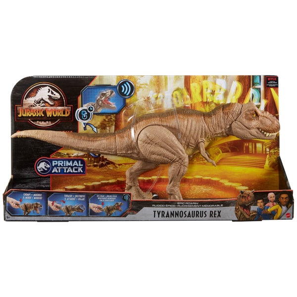 Jurassic World Epic Roar Tyrannosaurus Rex Dinosaur Toy