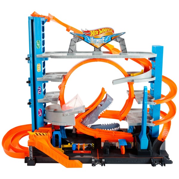 Hot Wheels Ultimate City Garage Playset with Shark Attack