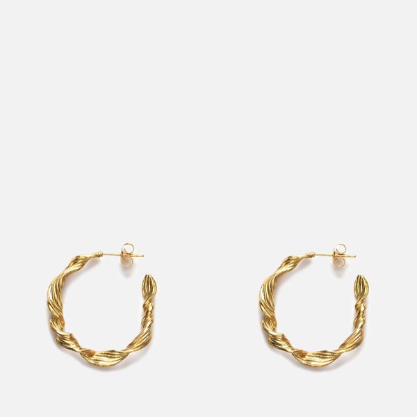 Anni Lu Women's Seaweed Hoop - Gold