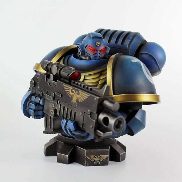 Warhammer 40K buste Ultra Marinier Primaris 16 cm