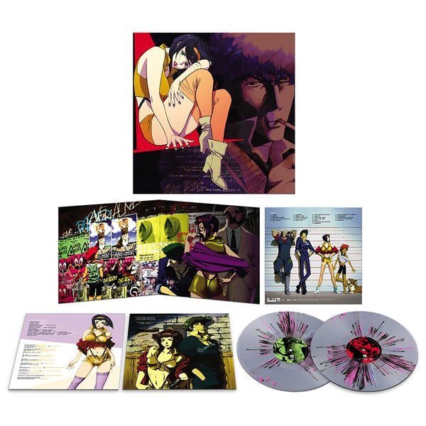 Cowboy Bebop (Bande originale de la série) 2xLP (Clear Splattered)