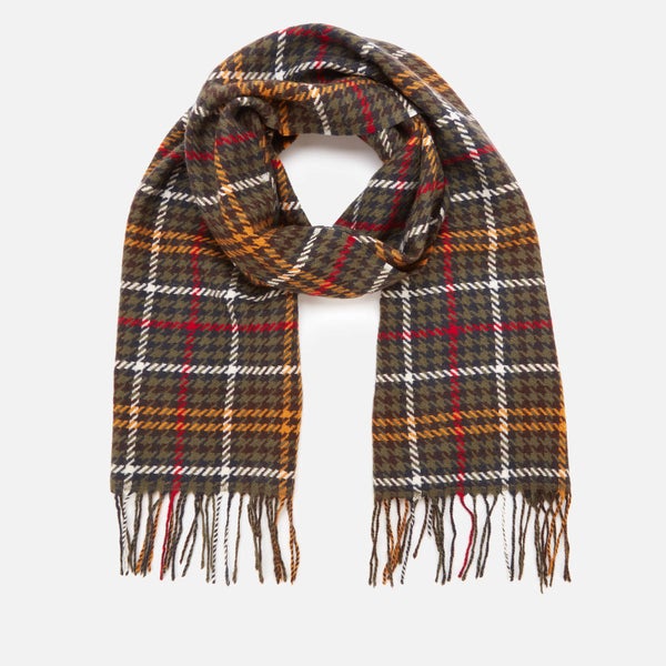 Barbour Casual Women's Barmack Houndstooth Tartan Scarf - Classic