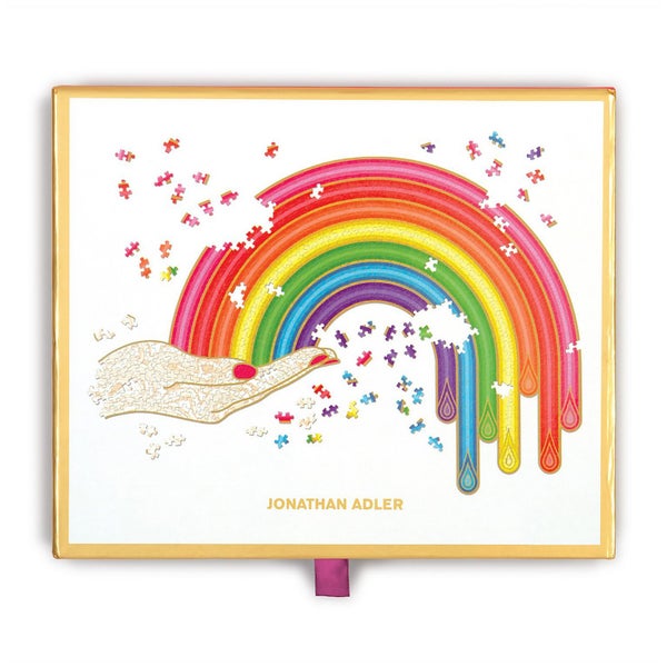 Jonathan Adler: Rainbow Hand 750 Piece Jigsaw Puzzle