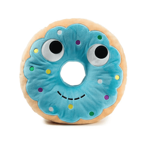 Kidrobot Yummy Donut Plush 12 Inch Blue