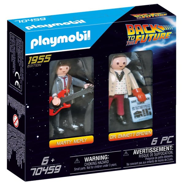 Playmobil Back to the Future Marty Mcfly et Dr. Emmett Brown (70459)