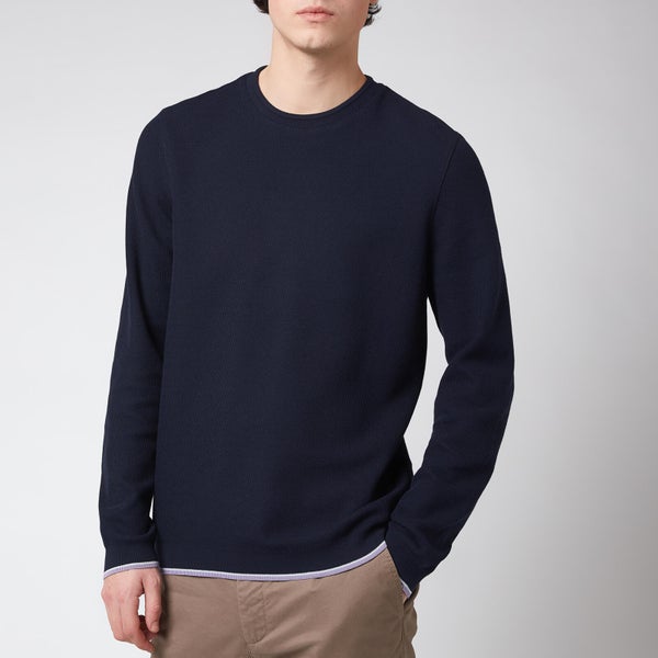 Ted Baker Men's Swetty Textured Sweatshirt - Navy