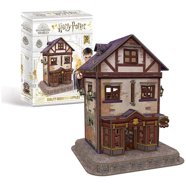 Harry Potter - Diagon Ally Quidditch Suppliers 3D Jigsaw Puzzle