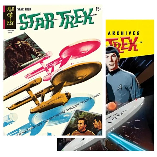 Star Trek Graphic Novels Tinnen Borden Set van 2