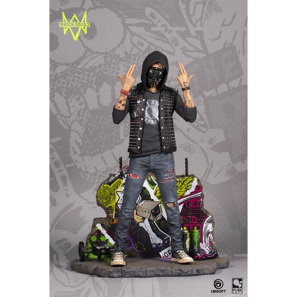 PureArts Watch Dogs 2 Hacktivist Wrench 1:4 Scale Statue