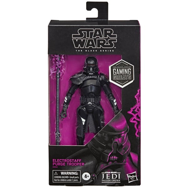 Hasbro Star Wars The Black Series Gaming Greats Electrostaff Purge Trooper Figur