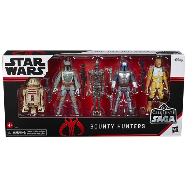 Hasbro Star Wars Celebrate the Saga Bounty Hunters Set de Figurines articulées