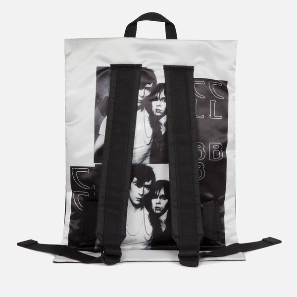 Eastpak Men's X Raf Simons Poster Padded Pak'R Backpack - Black