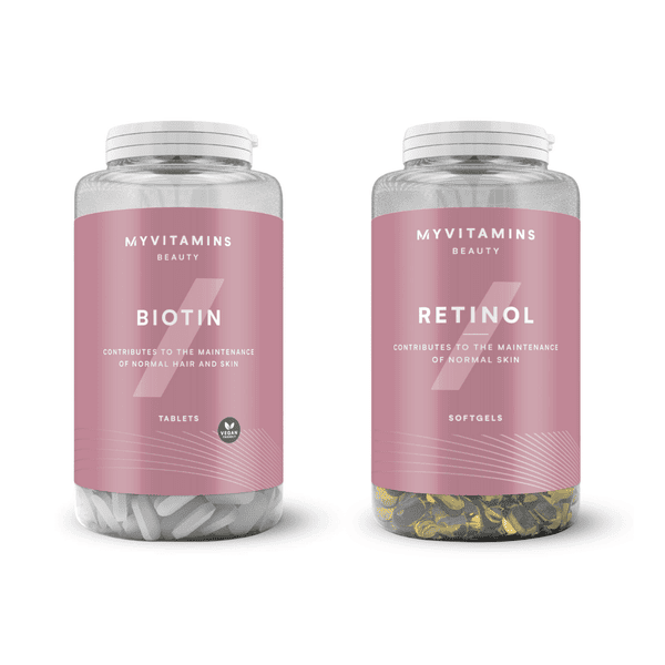 Myvitamins Biotin and Retinol Bundle - 30Tabletas