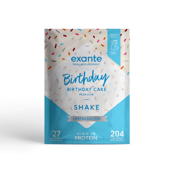 Meal Replacement Birthday Cake Shake